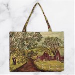 Old Red Barn By Ave Hurley - Medium Tote Bag