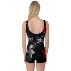 One Piece Boyleg Swimsuit 