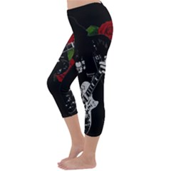Capri Winter Leggings Back Capri Winter Leggings Back
