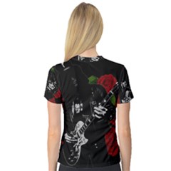 V-Neck Sport Mesh T-Shirt 