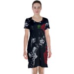 Slash Short Sleeve Nightdress
