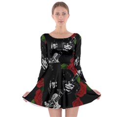 Long Sleeve Skater Dress 