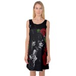 Slash Sleeveless Satin Nightdress