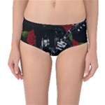 Slash Mid-Waist Bikini Bottoms