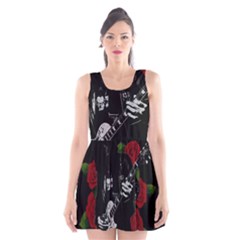 Scoop Neck Skater Dress 