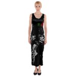 Slash Fitted Maxi Dress