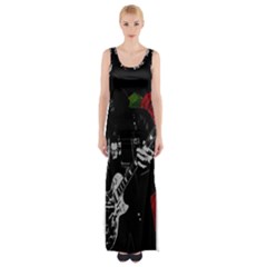 Thigh Split Maxi Dress 