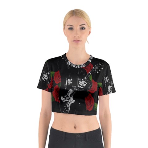 Slash Cotton Crop Top from ArtsNow.com