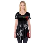 Slash Short Sleeve Tunic 