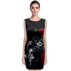 Classic Sleeveless Midi Dress 