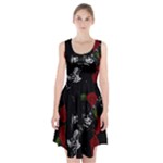 Slash Racerback Midi Dress