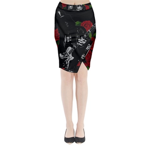 Slash Midi Wrap Pencil Skirt from ArtsNow.com