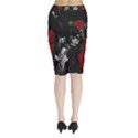 Midi Wrap Pencil Skirt 