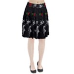 Slash Pleated Skirt