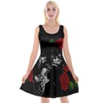 Slash Reversible Velvet Sleeveless Dress