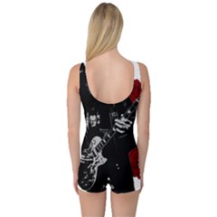 One Piece Boyleg Swimsuit 