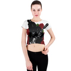 Crew Neck Crop Top 