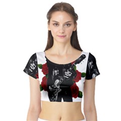 Short Sleeve Crop Top 