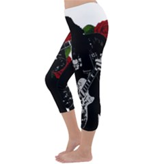 Capri Winter Leggings Back Capri Winter Leggings Back