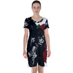 Slash Short Sleeve Nightdress
