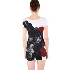 Short Sleeve Bodycon Dress Back