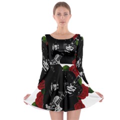 Long Sleeve Skater Dress 
