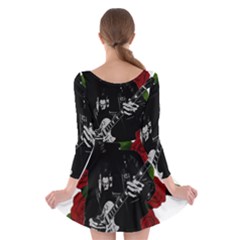 Long Sleeve Skater Dress 