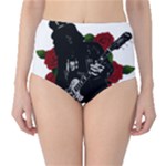 Slash High-Waist Bikini Bottoms