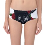 Slash Mid-Waist Bikini Bottoms