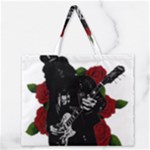 Slash Zipper Large Tote Bag
