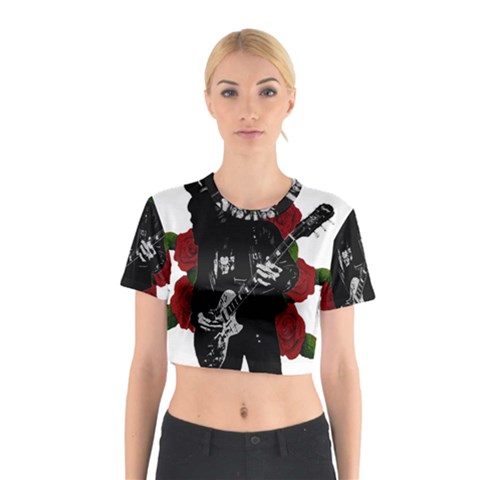 Slash Cotton Crop Top from ArtsNow.com