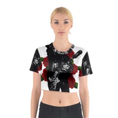 Slash Cotton Crop Top from ArtsNow.com