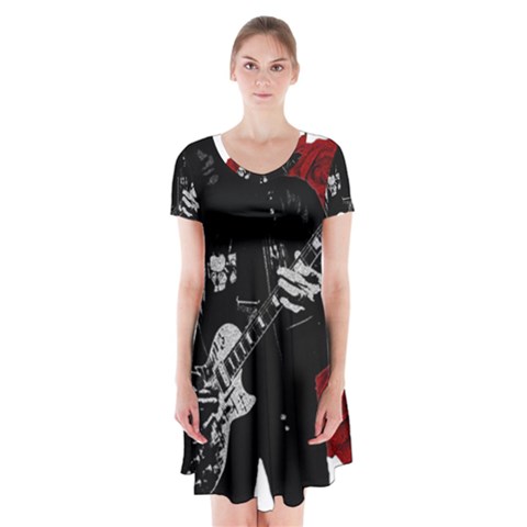 Slash Short Sleeve V