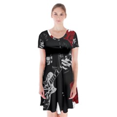 Slash Short Sleeve V