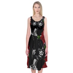 Slash Midi Sleeveless Dress from ArtsNow.com