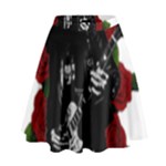 Slash High Waist Skirt