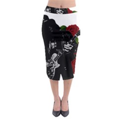 Midi Pencil Skirt 