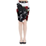Slash Midi Wrap Pencil Skirt