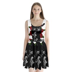 Split Back Mini Dress  