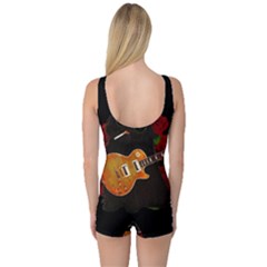 One Piece Boyleg Swimsuit 