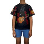 Puli dog - Slash  Kids  Short Sleeve Swimwear