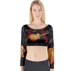 Long Sleeve Crop Top 