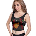 Puli dog - Slash  Crop Top