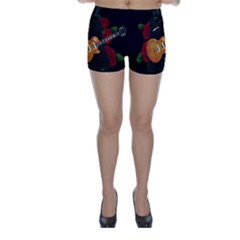 Skinny Shorts Back