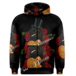 Puli dog - Slash  Men s Zipper Hoodie