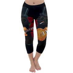 Capri Winter Leggings Front Capri Winter Leggings Front