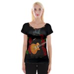 Puli dog - Slash  Women s Cap Sleeve Top