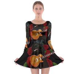 Long Sleeve Skater Dress 