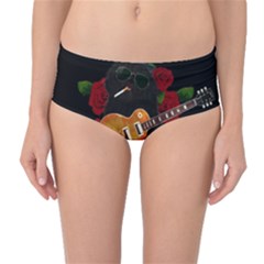 Mid-Waist Bikini Bottoms 