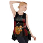 Puli dog - Slash  Side Drop Tank Tunic